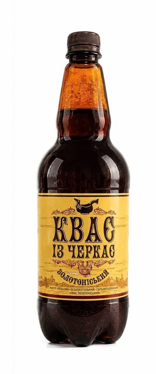 Квас Український із Черкас 1 л ПЕТ